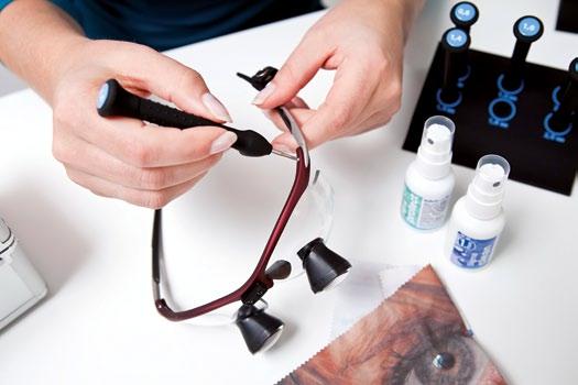 Inspection Service To make sure that you can enjoy the benefits of your high-quality loupe system for many years, we recommend an annual inspection service implemented by our optical