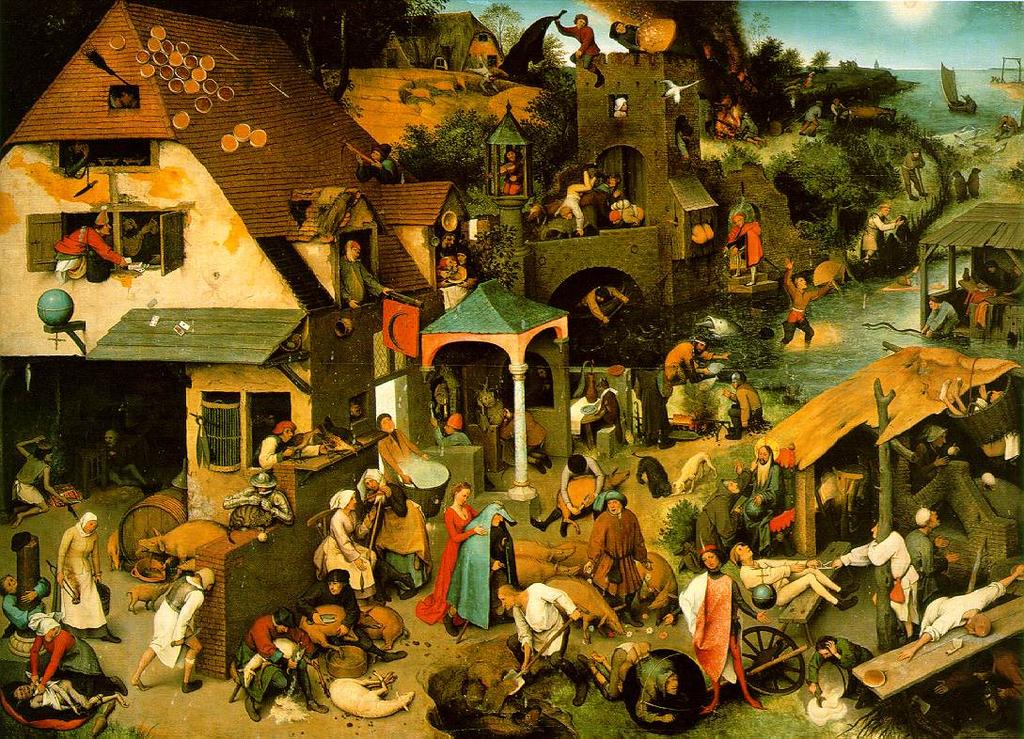 Pieter Bruehgel Pieter Bruehgel (Flemish) Paintings were Realistic