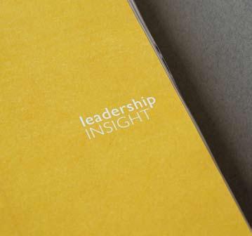 The names on the cover and in the journal are those of individual leaders from around the world.