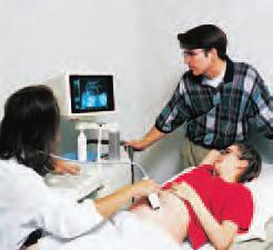 Ultrasound imaging also is used to monitor the development of a fetus, as shown in Figure 7.