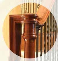 For wood balusters choose a rail from the list on the left side