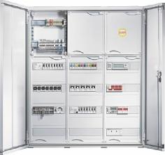 Siemens AG 010 ALPHA 160 - DIN Wall-Mounted Distribution Boards / Introduction Distribution Boards with Built-In Distribution Board Panels /4 8GK1 surface and flush-mounting with quickassembly kits