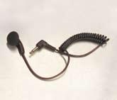 Coiled cord with new audio accessory connector allows talking and listening without removal from belt or case. Includes Push-to-Talk button, swivel clip and quick disconnect latch.