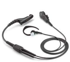 MOTOTRBO System surveillance and audio Surveillance Kits Surveillance accessories allow the radio user to privately receive messages with the earpiece.