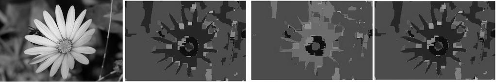 Andrej Fogelton: Evaluation of Image Segmentation Based on Histograms 5 Figure 2. Original image, segmentation results using 11 11, 15 15, 19 19 sliding window. References [1] Bradski, D.G.R., Kaehler, A.