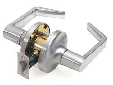 GRADE 1 LEVERSETS LC1200 Series Heavy-Duty Clutch Lever Grade 1 Locksets Standard Features Cortland Lever Design ADA Compliant Freewheeling clutch (added security from hammer attacks), independent