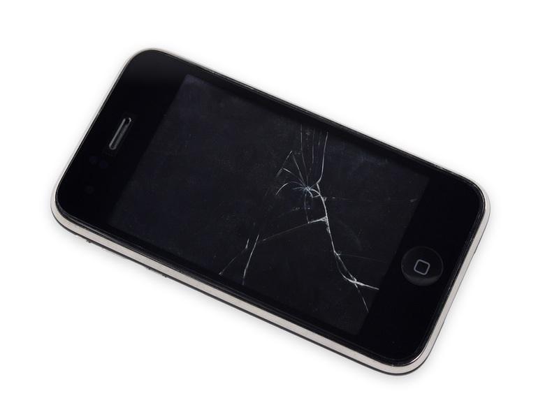 Step 1 Broken Glass If your display glass is cracked, keep further breakage contained and prevent bodily harm