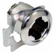 5mm ULO082711561 NP 18mm Threaded Cam Lock Housing with Clip 29mm Straight Cam 29mm from the centre of the hole.
