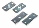 SLF015600060 ZP Screw On Plate Knock In Height Adjuster For use with threaded height adjusters.