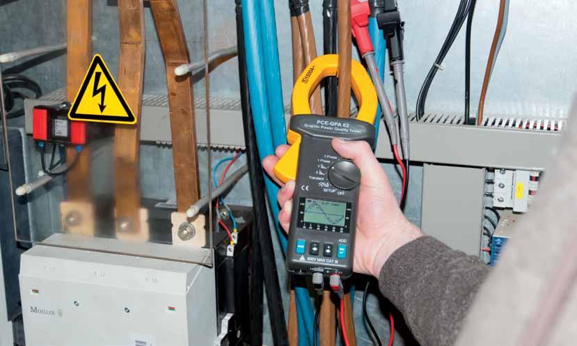 Our range of devices includes clamp meters for measuring current leaks, AC and DC current, voltage, power, resistance, continuity, capacitance or frequency.