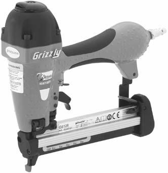 2-IN-1 NAILER/STAPLER KIT MODEL H2912/H2913 INSTRUCTION MANUAL Model H2913 Model H2912 COPYRIGHT JANUARY, 2002 BY GRIZZLY INDUSTRIAL, INC. 1821 VALENCIA ST.