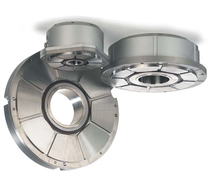 Angle encoders with integral bearing and integrated stator coupling Angle encoders with integral bearing for