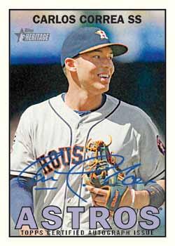 2016 Clubhouse Collection Autograph Relic Card Real One Autographed Card Real One Autographed Special Edition Card