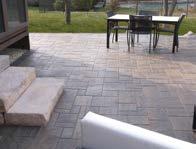 TRANQUILITY Fce-Mix ColorFst FACE-MIX PAVERS ) Trnquility A 9 1 /4 x 4 5 /8 b) Trnquility B 9 1 /4 x 9 1 /4 c) Trnquility C 14 x 9 3 /4 d) Trnquility D 14 x 14 e) Trnquility E 18 1 /4 x 9 3 /4 All