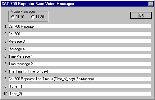 Voice Messages From the voice message display window, place the hand on the message cell and double
