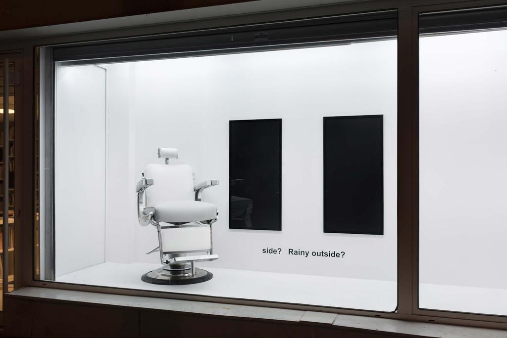 Belmont Barber s chair, leather 62 x 67 x 100 cm, 2015