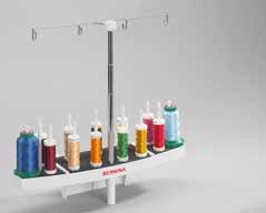 50 Accessories for Sewing Machines Multiple-spool holder The Multiple-spool holder enables rapid