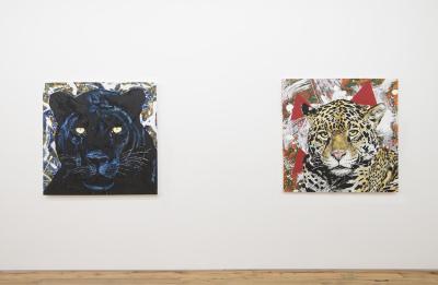 John Newsom makes ART that can pounce and kill ARTE FUSE: WHY DO YOU PAINT ANIMALS, AND WHY SO BIG?