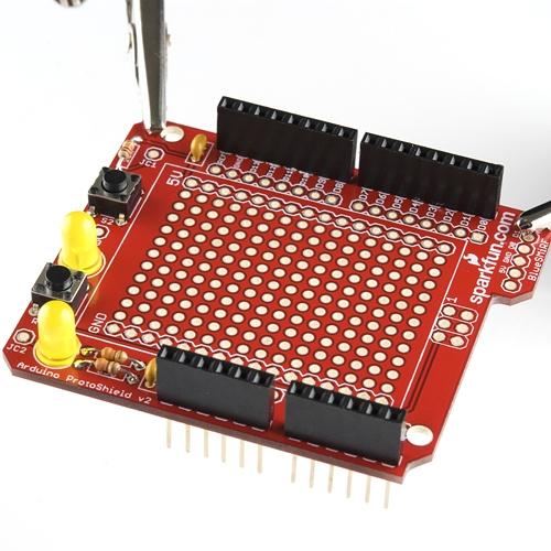 Congratulations on your purchase of the SparkFun Arduino ProtoShield Kit! Well, now what?