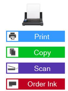To print a previously scanned item, choose it from the preview drop down menu. 2. Click the Print button 3.
