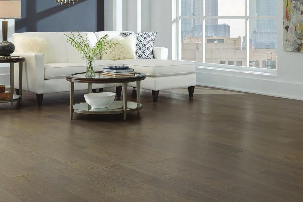 Studio Back Bay Get a trendy city vibe without the hectic urban pace in our Studio collection of versatile White Oak engineered hardwood floors.
