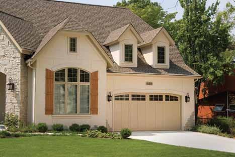 That is what Haas Door had in mind when we designed our American Tradition Series garage doors.