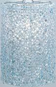 Glass Diameter: 2-1/4" Glass Height: 5" Glass Finishes: Amber (AM), Aqua (AQ),