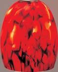 Red (R) Glass Diameter: 7-1/2" Glass Height: 7" NRS80-466