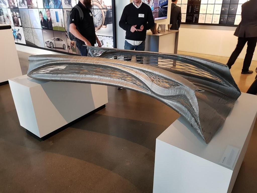 3D Printing MX3D Smart Bridge, seriously