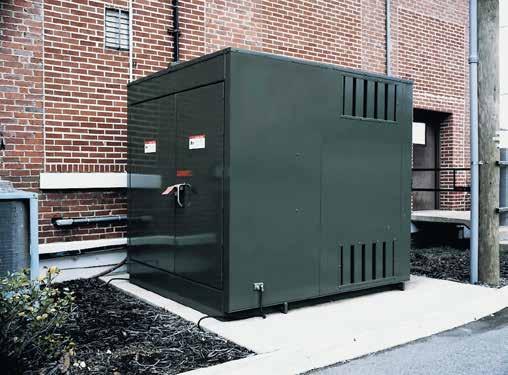 Pad-Mounted Transformers Description Federal Pacific provides pad-mounted transformers serving commercial and industrial loads such as retail buildings, schools and hospitals from underground