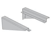 MISCELLANEOUS COMPONENTS Hat Channel Shelf s For Wall Struts Middle Shelf Pair of Shelf s (Left Hand & Right Hand) Depth Pair Of s Middle 10" TBP0010 TBD0010 12" TBP0012 TBD0012 14" TBP0014 TBD0014