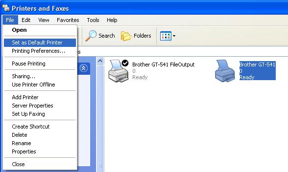 3. Getting Started (18) Click "Finish" when the following window appears. (19) Open the Printer and Faxes in the Control Panel.