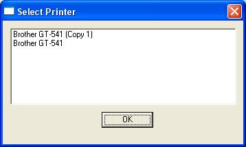 5. Printing ARP Files (3) Confirm the print conditions, and then click Send to GT Printer.