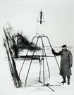 The Liquid-Fuel Rocket. In the 1920's Goddard began experimenting with a new kind of rocket. Its engine burned liquid fuel and liquid oxygen instead of gunpowder.