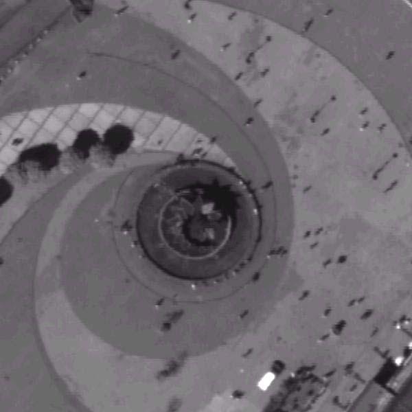 ADS image - Berlin-Alexanderplatz ~ 1:500 Airborne Digital Sensor: engineering model Flying height: 9,840 ft.