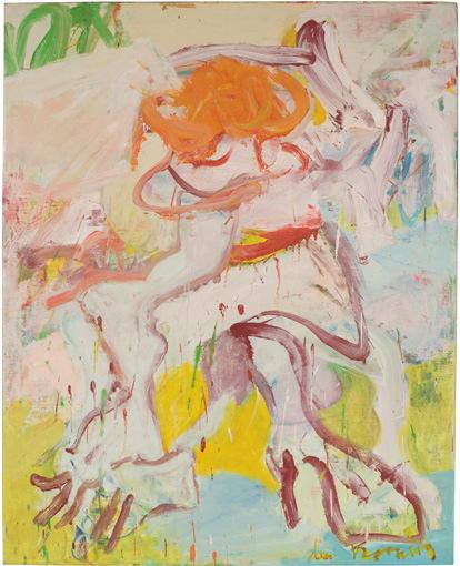 Featured works: Willem de Kooning The Figure: Movement