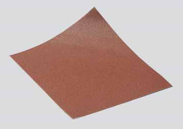 Rolls of abrasive resin paper ABRASIVE CORUNDUM RESIN PAPER. FOR MECHANICAL OPERATIONS ON: WOOD, PLASTIC MATERIALS AND SHEET METAL.