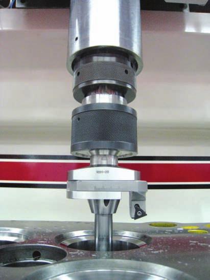 We used this spindle design for the SG80A and it has been proven in over 40 machines over the last few years that the SG80A is capable of plunge cutting large valve seats very quickly