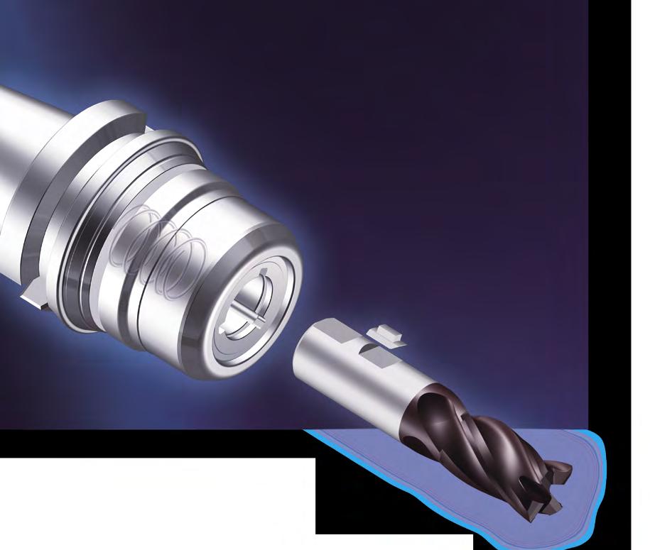 For machining difficult-to-cut materials such as titanium or