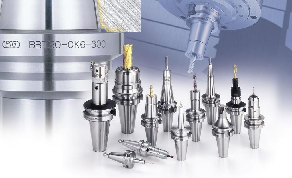 7/24 taper dual contact system, the simplest available with excellent results BT BIG-PLUS Holder The ultimate combination of BIG-PLUS Spindle and BIG-PLUS HOLDE The BIG-PLUS Spindle System achieves