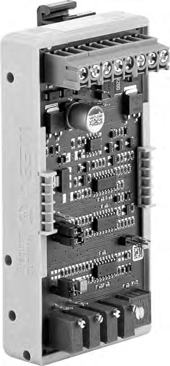 Proportional amplifier type EV1M3 Product documentation Modular construction