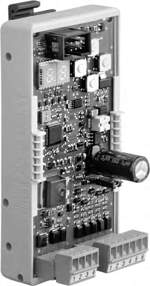 Electronic amplifier type EV1D Product documentation Modular construction