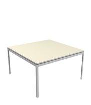 (1.16" thick) Laminate with Solid Edge Veneer with Solid Edge BASE STYLES PARSON Straight and Square tables Anodized aluminum (034) Grommets PEDESTAL Round and Tulip top tables Silver (P06) Pop-up