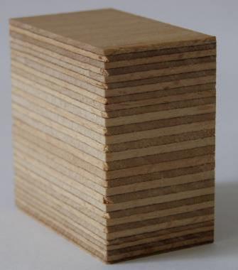 glued veneer from beech (or birch) with Phenolharz