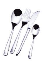 CU TLERY Merrion 24 Piece Cutlery Canteen 5600200063 Contains: Table Knife 6, Table Spoon 6, Table Fork 6, Tea Spoon 6.