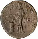 5524* Antoninus Pius, (A.D. 138-161), AE sestertius, (24.37 grams), Rome mint, issued A.D. 138, obv. bare head of Antoninus Pius to right, around IMP T AELIVS CAE SAR ANTONINVS, rev.