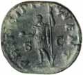 Dark patina, very fine/nearly very fine and comes with collector's card description. 5623* Balbinus, (238 A.D.), AE sestertius, (23.60 grams), obv.