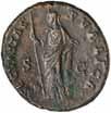 AVGVSTA, Ceres with short torch and sceptre, S C across, (cf.s.4646, RIC 1173, C.100).