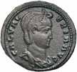 part 5707* Constantius I, posthumous issue, issued under Constantine I, (A.D. 305-306), AE folles, issued 307-310, Rome mint, (6.508 grams), obv.