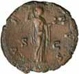 Lucius Verus and Marcus Aurelius standing with clasped hands, around CONCORD AVGVSTOR T P II, S C across field, COS II in exergue, (cf.s.5367, RIC 1287, C.30).